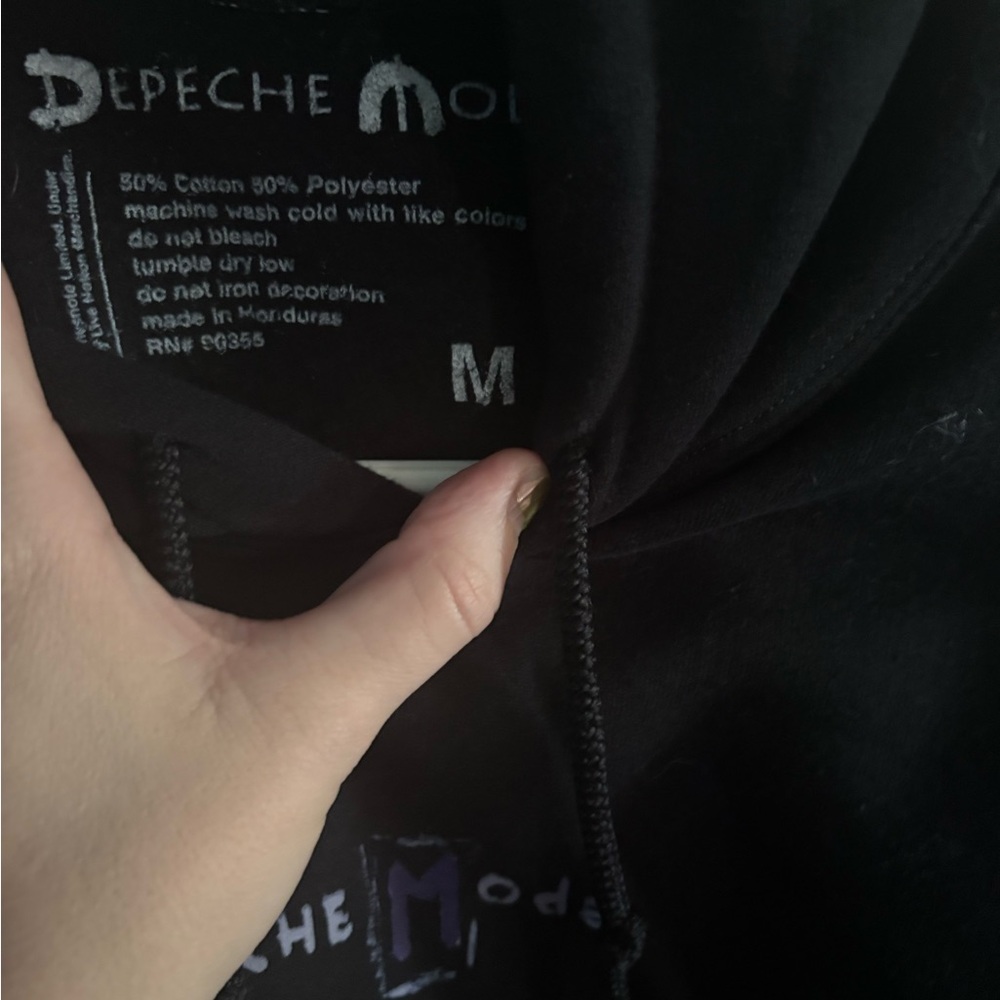 Depeche Mode Songs of Faith and Devotion Hoodie - Picture 7 of 7